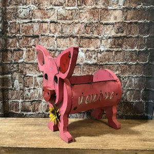 welcome pig planter