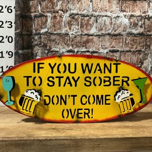 if you want to stay sober