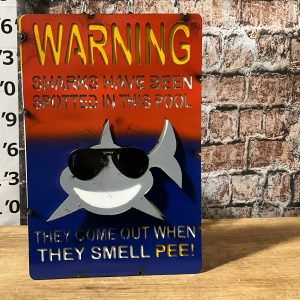 warning sharks