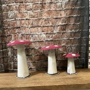 3pc Mushroom