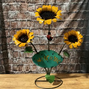 sunflower welcome
