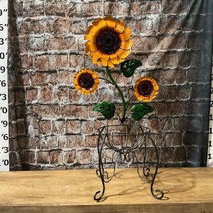 sunflower basket