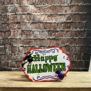 happy halloween sign