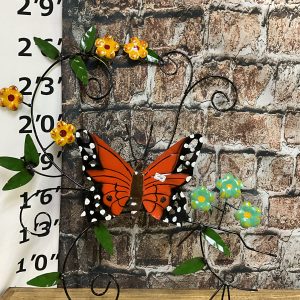 Butterfly w/ Flowers
