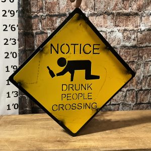 notice drunk people crossing