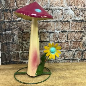 mushroom with flower