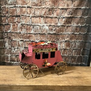 Garden Wagon w/ flowers