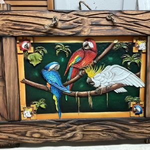 wooden resin frames