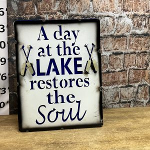 a day at the lake restores the soul