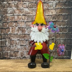 gnome with flower
