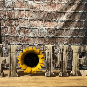 home sunflower Sign