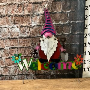 Welcome Gnome stake