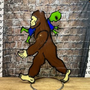 Bigfoot with alien