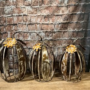 3pc oval pumpkin set