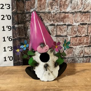birdhouse gnome flower