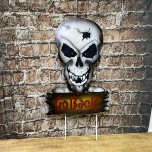 Go Back Skull