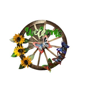 Wheel Barrel Welcome