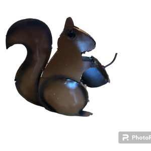 mini squirrel w/ acorn