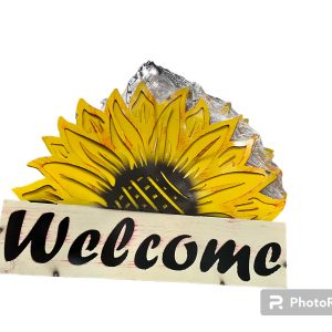 sunflower welcome