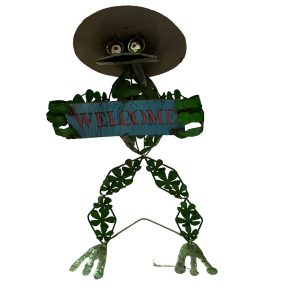 frog welcome