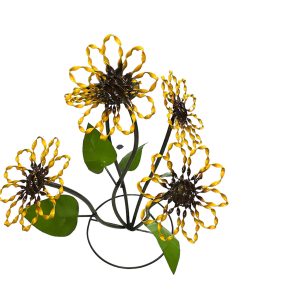 Cluster Standing Wire Sunflowers