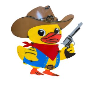 rubber duck sheriff (stand)