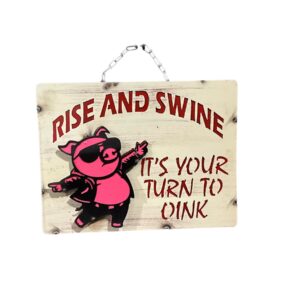 rise & shine sign