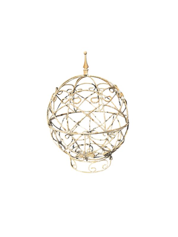 2 piece topiary sphere